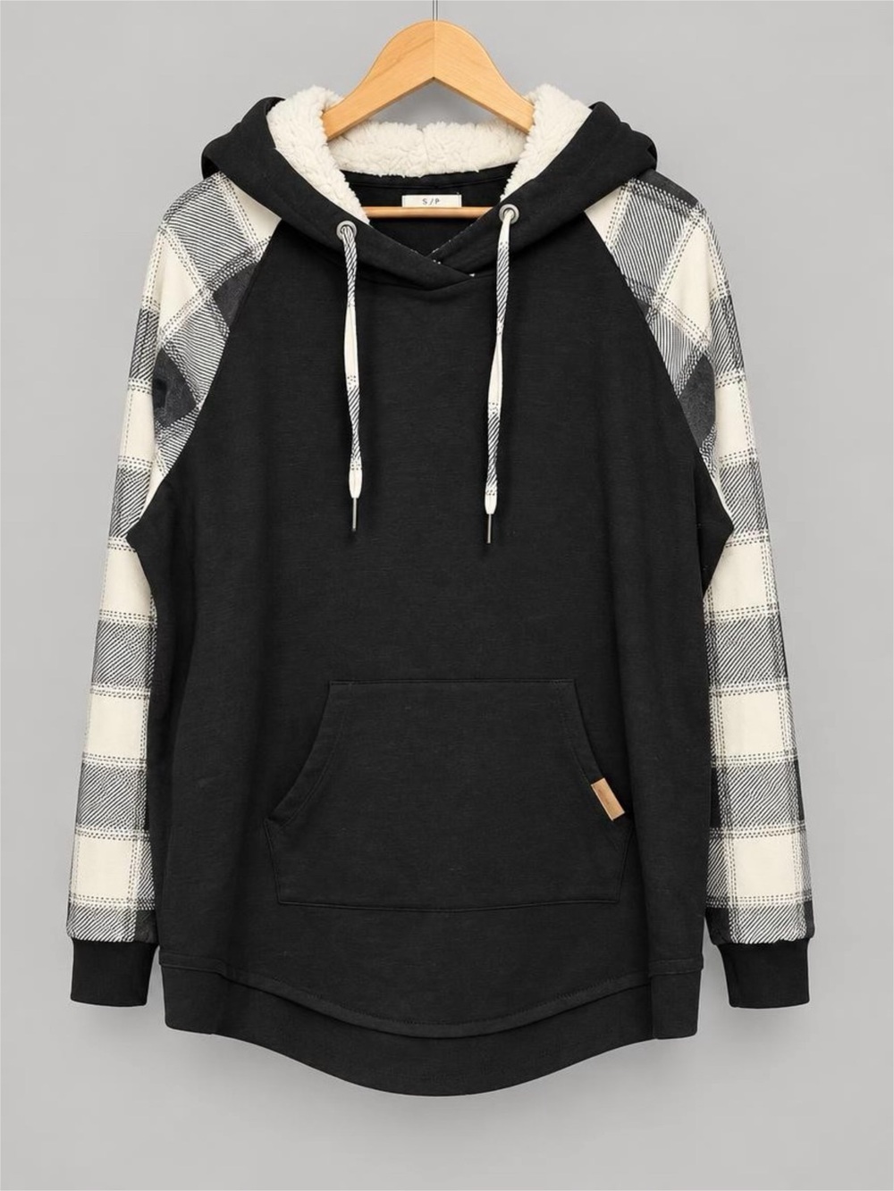 Women's Sherpa-Lined Hoodie - XL
